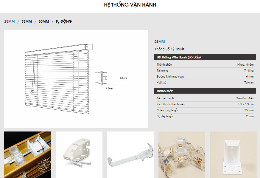 Rèm Sáo Gỗ - VT11